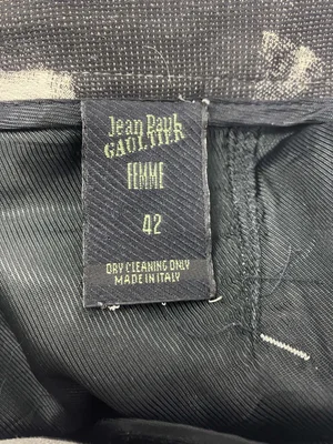 パンツ archive jean paul gaultier splash USED】90'S JEAN PAUL GAULTIER LACE-UP BONDAGE P